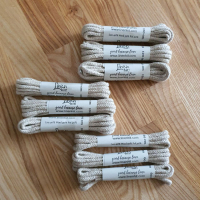 Sznurówki Lniane Niebarwione 60 cm